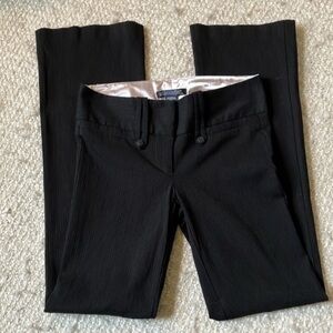 🖤 STOOSHY SIZE 1 BLACK BOOT CUT DRESS PANTS